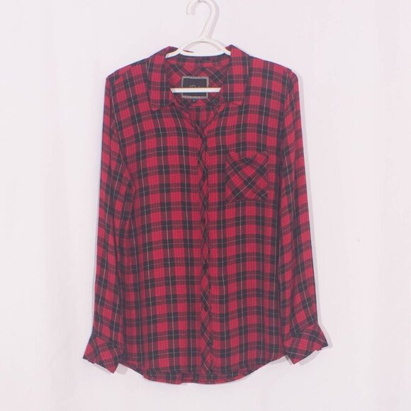 RAILS Hunter Plaid Button Down Shirt Size M - Picture 2 of 7